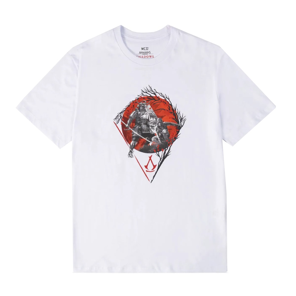 Camiseta MCD Assassins Creed Pipa Realis Branca os melhores preços