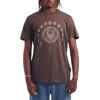 Camiseta MCD Moon Marrom Ruina