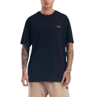 Camiseta MCD Rosa Dolar Preta