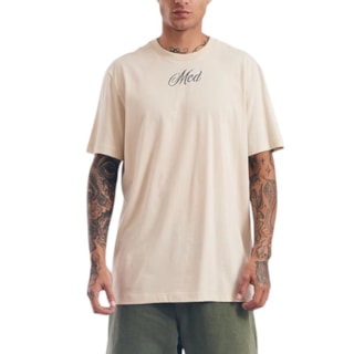 Camiseta MCD Rosa Espinhos Bege Nevoeiro