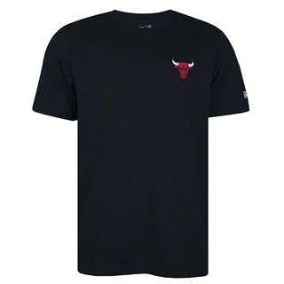 Camiseta New Era Chicago Bulls Core Preta