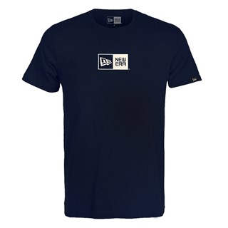 Camiseta New Era Essential Box Azul Marinho
