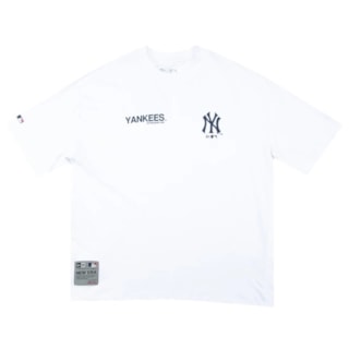 Camiseta New Era MLB New York Yankees Institutional Style Branca