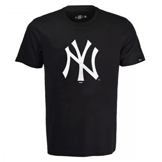 Camiseta New Era MLB New York Yankees Logo Preta
