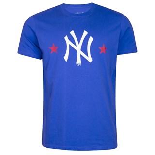 Camiseta New Era MLB New York Yankees World Royal
