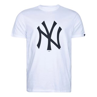 Camiseta New Era New York Yankees MLB Big Logo Branca