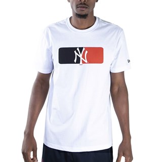 Camiseta New Era NY Yankees Essential Branca