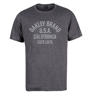 Camiseta Oakley Athletic Graphics Cinza Escuro