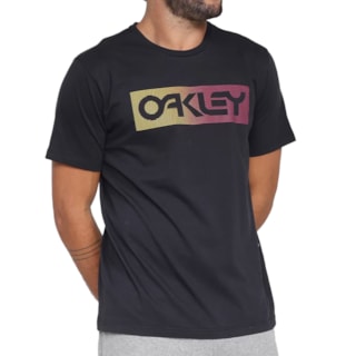 Camiseta Oakley B1B Lines Graph Blackout