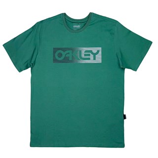 Camiseta Oakley B1B Lines Graph Green