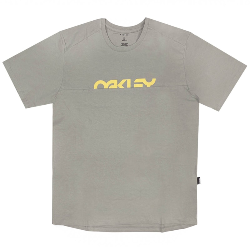 Camiseta Oakley Fraction Washed Tee Azul - Back Wash