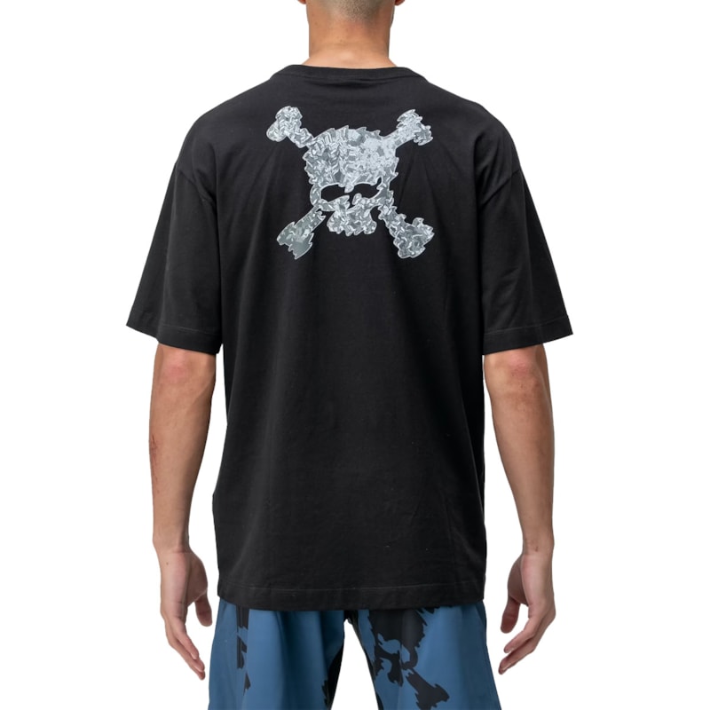 Camiseta Oakley Back to Skull Big Graphic Tee - Preto