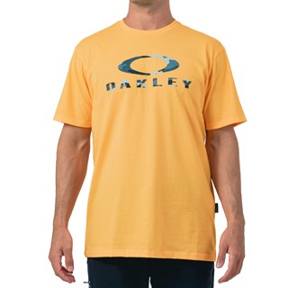 Camiseta Oakley Camo Tee Sun Orange