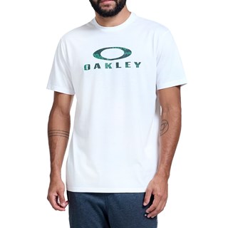 Camiseta Oakley Back To Skull Bege - Escorrega o Preço