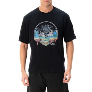 Camiseta Oakley Cyber Dome SS Blackout