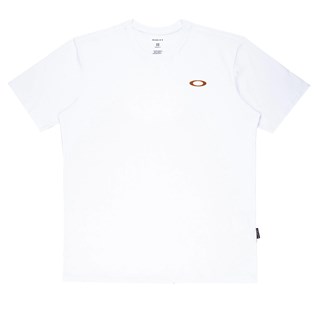 Camiseta Oakley O-Bark SS Tee Color Off White - Back Wash