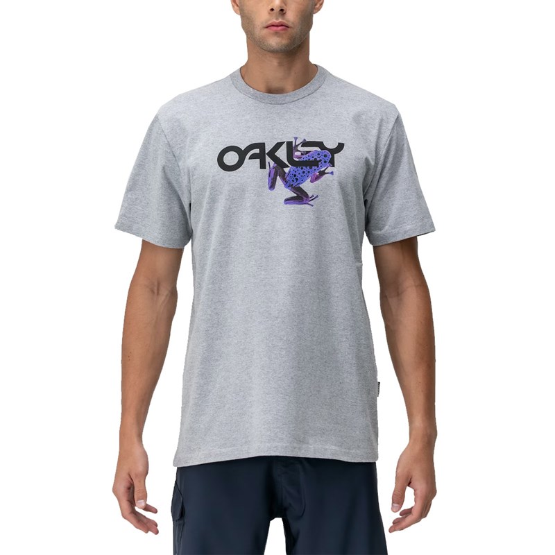 Camiseta Oakley Frog Big Graphic Grey os melhores preços