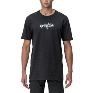 Camiseta Oakley Geometric Graphic Black