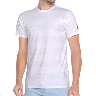 Camiseta Oakley Geometric Striped White