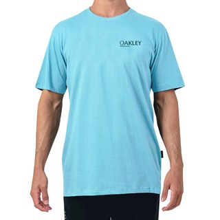 Camiseta Oakley O-Ellipse Tee Color Heather Grey - Back Wash