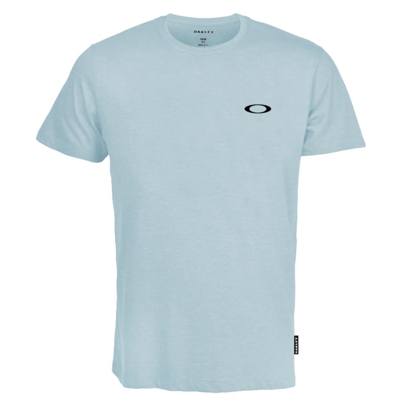 Camiseta Oakley Fraction Washed Tee Azul - Back Wash