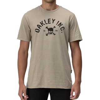 Camiseta Oakley Ink Skull Brown