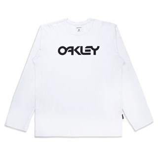 Camiseta Oakley Manga Longa Mark II Ls Tee Branca