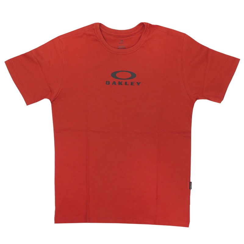 Camiseta Oakley O-Bark Masculina - Vermelho