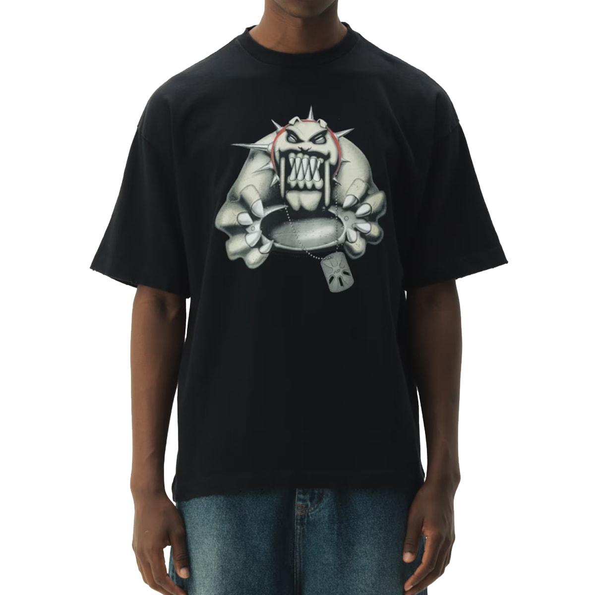 Camiseta Oakley Monster Dog Piet Blackout os melhores preços