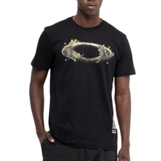 Camiseta Oakley Natureverse Rusty Ellipse Blackout