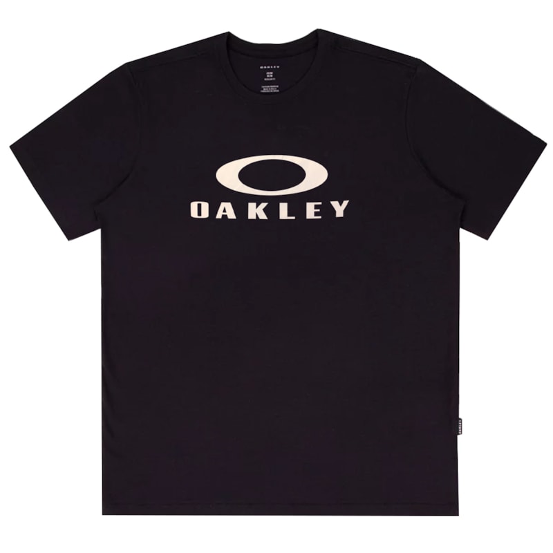 Camiseta Oakley O-Bark SS Tee Color Off White - Back Wash