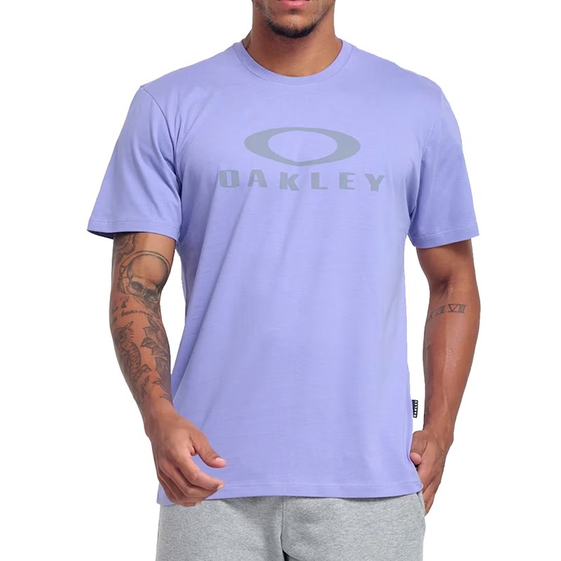 Camiseta Oakley Mod Bark New Tee Branca - Back Wash
