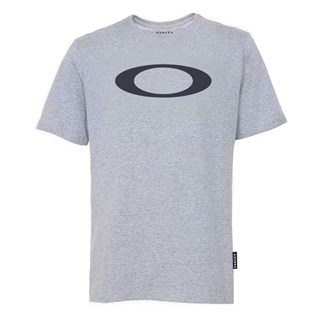 Camiseta Oakley Premium Skull Tee Light Grey - Back Wash