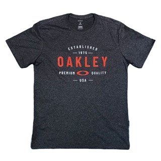 Camiseta Oakley Premium Quality Tee Cinza Escuro