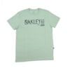 Camiseta Oakley Slim Fit Weighteds Cinza