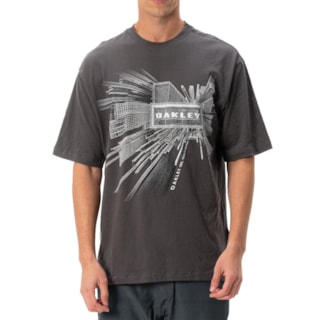 Camiseta Oakley Urbanverse City Dive SS Dark Grey