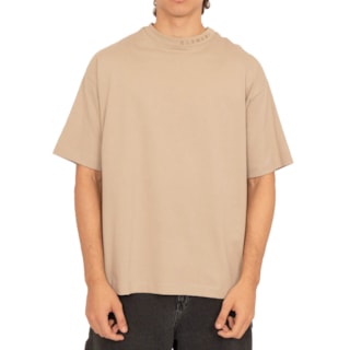 Camiseta Oversized Element Neck Sign Areia