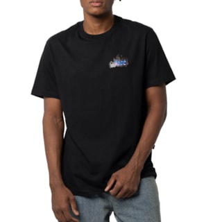 Camiseta Oversized Lost Thermic Preta