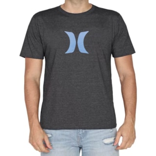 Camiseta Plus Size Hurley Icon Azul