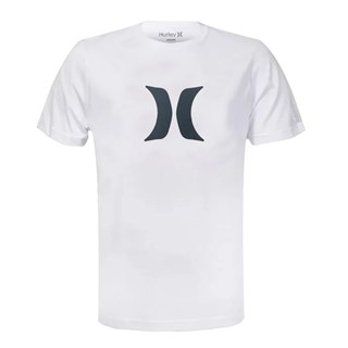 Camiseta Plus Size Hurley Icon Branca