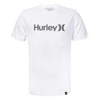Camiseta Plus Size Hurley OeO Solid Branca