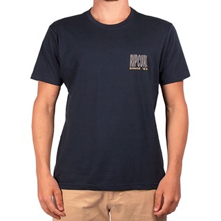 Camiseta Plus Size Rip Curl Origins Navy