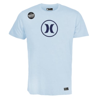 Camiseta Premium Hurley Circle Logo Azul
