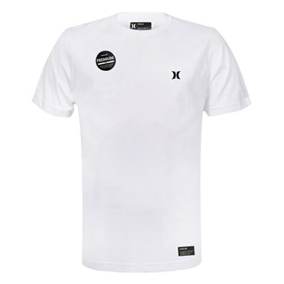 Camiseta Premium Hurley Mini Logo Branca