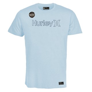 Camiseta Premium Hurley OeO Outline Azul Claro