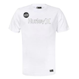 Camiseta Premium Hurley OeO Outline Branca