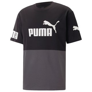 Camiseta Puma Power Colorblock Black