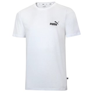 Camiseta Puma Small logo Tee Branca