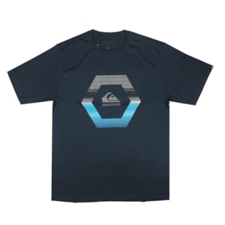 Camiseta Quiksilver Astral Travel Azul Camiseta Quiksilver Astral Travel Azul