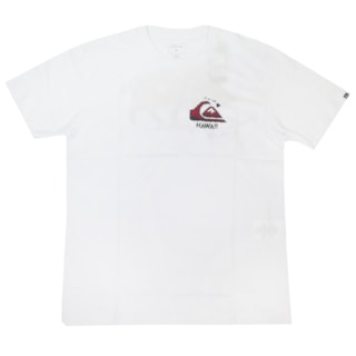 Camiseta Quiksilver Boar Branca